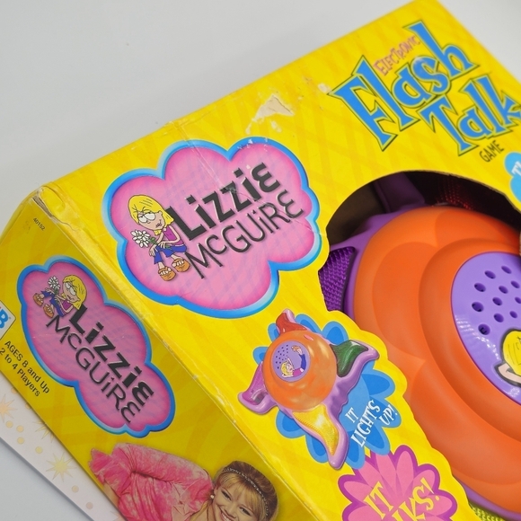 Vintage 2003 Lizzie McGuire Electronic Flash Talk Game RARE - Picture 5 of 11